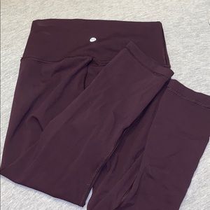 Lululemon Wunder Under leggings